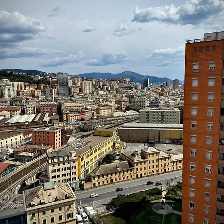 Torre Sole 86 - Fiumara Osp Scassi - Genovabb It 公寓 热那亚