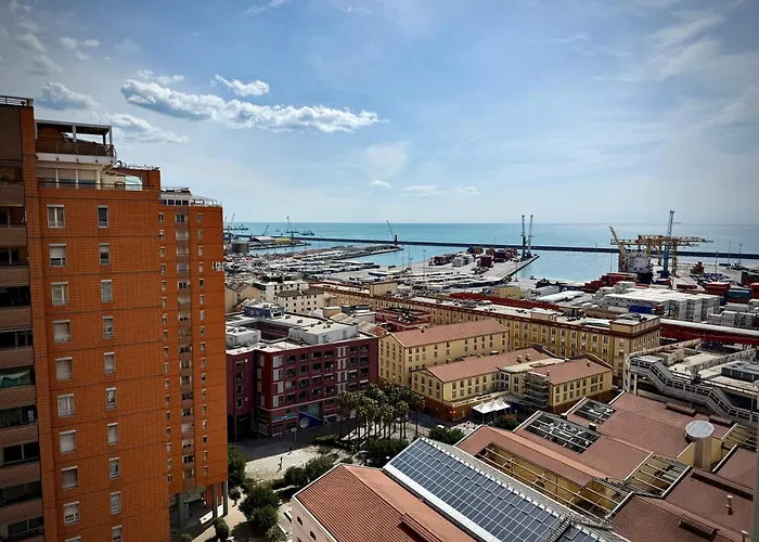 Torre Sole 86 - Fiumara Osp Scassi - Genovabb It Lägenhet *